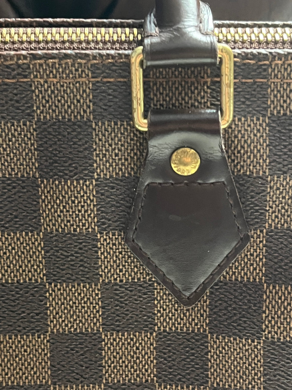 Sac Louis Vuitton speedy 25 en damier ébène