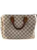 Sac Louis Vuitton speedy 30 en damier blanc