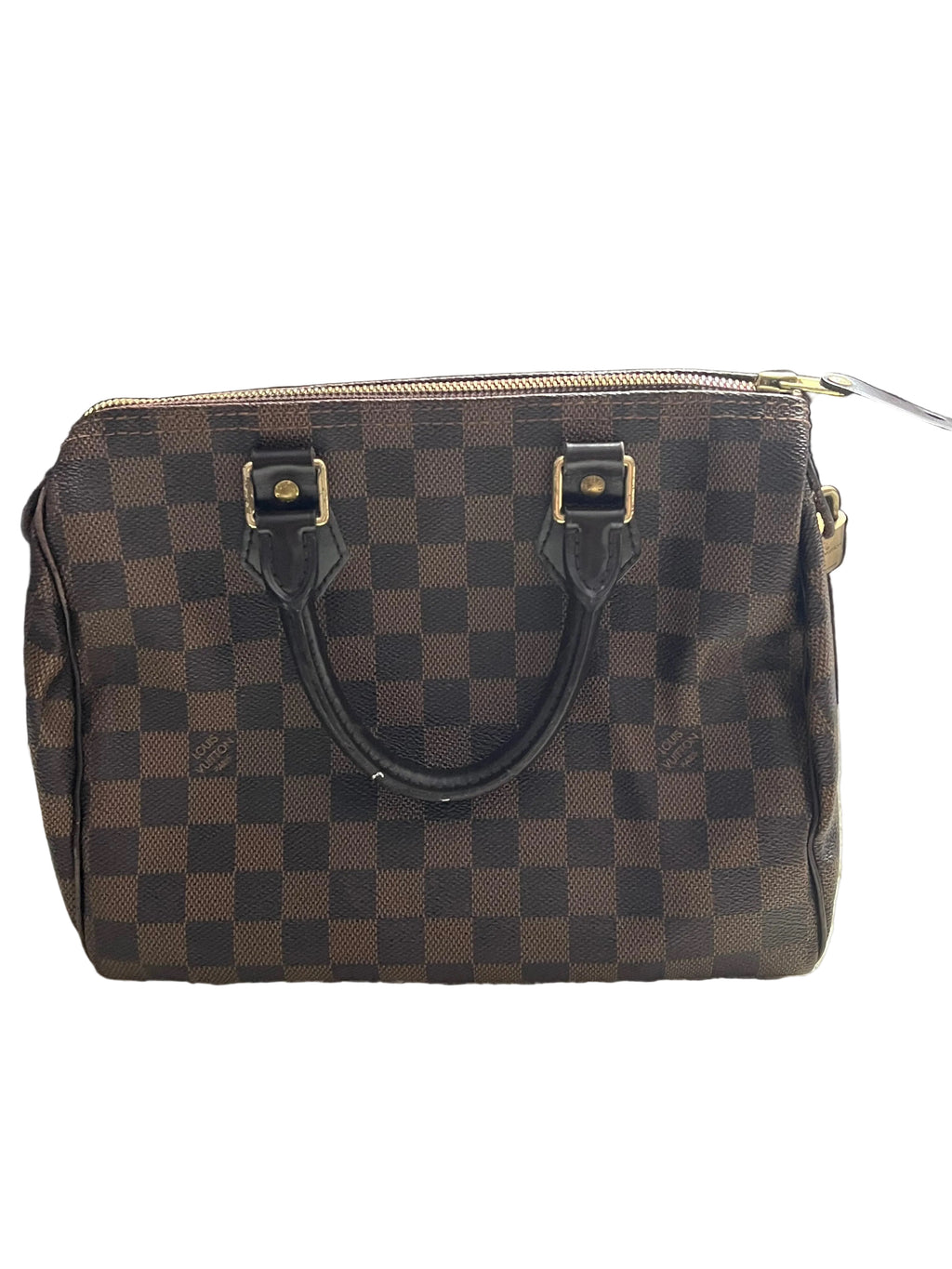 Sac Louis Vuitton speedy 25 en damier ébène