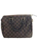 Sac Louis Vuitton speedy 25 en damier ébène