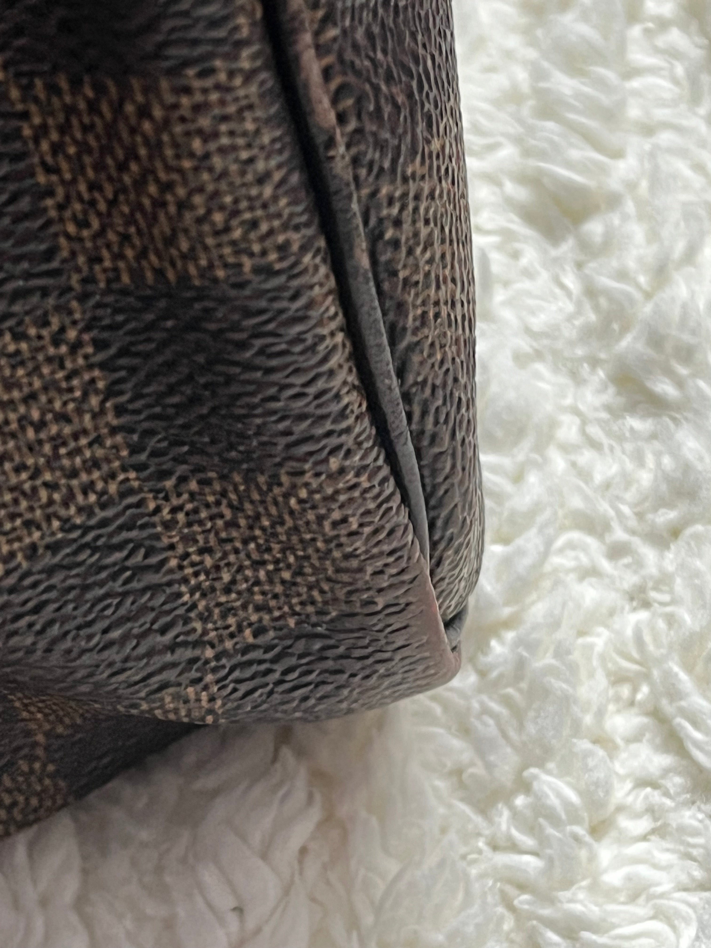 Sac Louis Vuitton speedy 25 en damier ébène