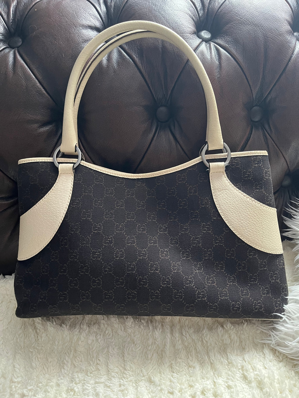 Sac Gucci en toile GG