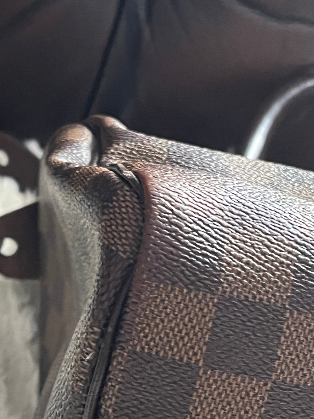 Sac Louis Vuitton speedy 25 en damier ébène
