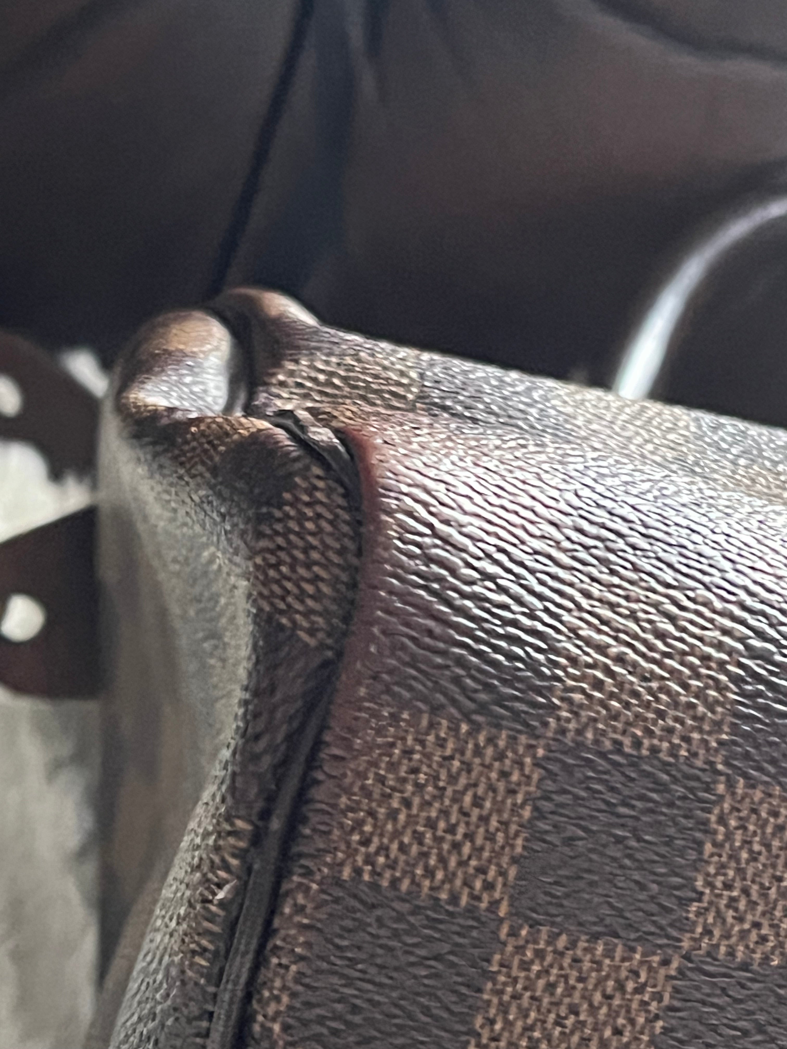 Sac Louis Vuitton speedy 25 en damier ébène