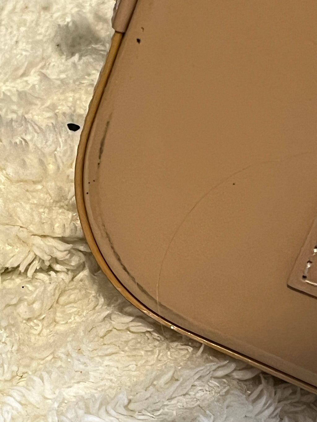 Sac Louis Vuitton alma en cuir verni
