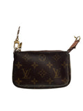 Mini pochette Louis Vuitton en toile monogramme