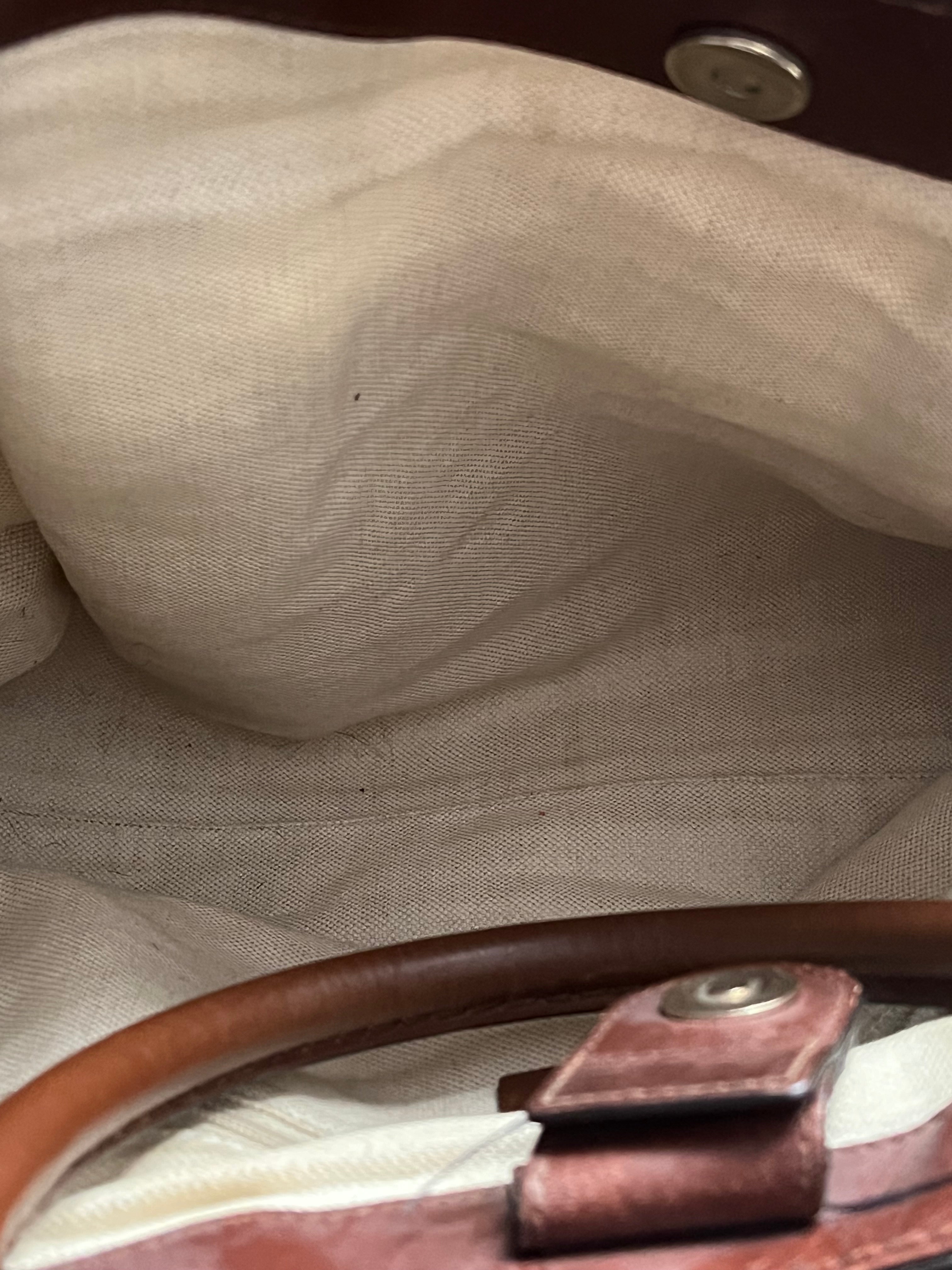 Sac Gucci en toile sukey