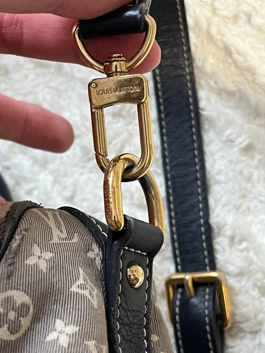 Sac Louis Vuitton speedy 30 mini lin