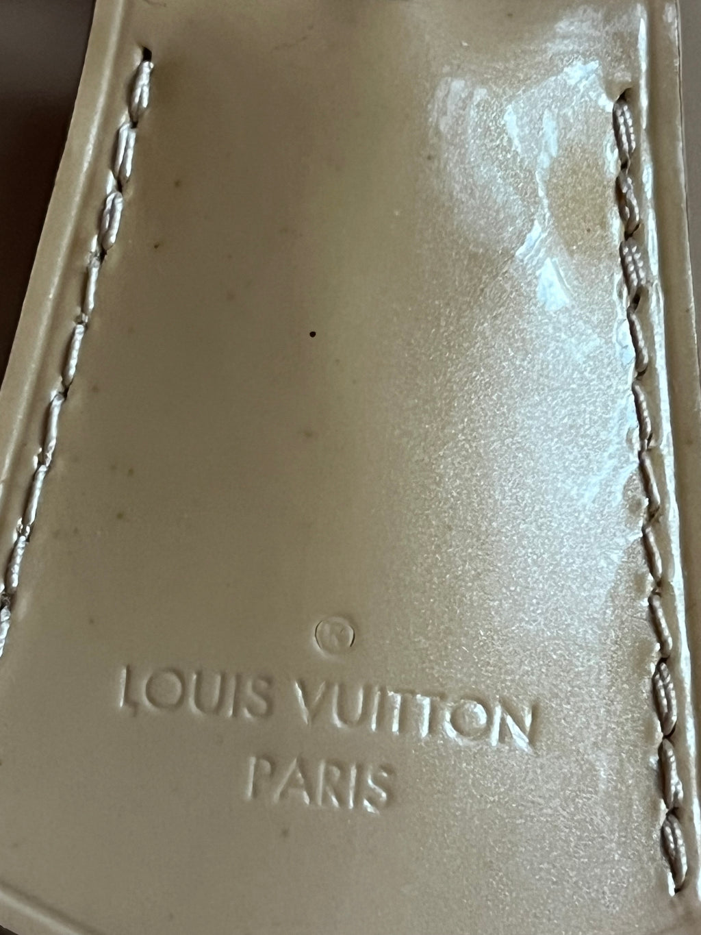 Sac Louis Vuitton alma en cuir verni