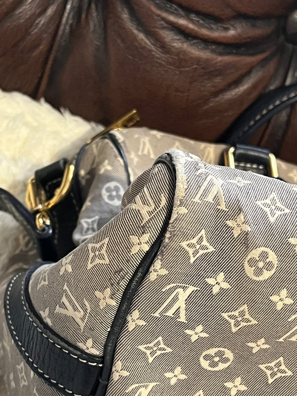 Sac Louis Vuitton speedy 30 mini lin