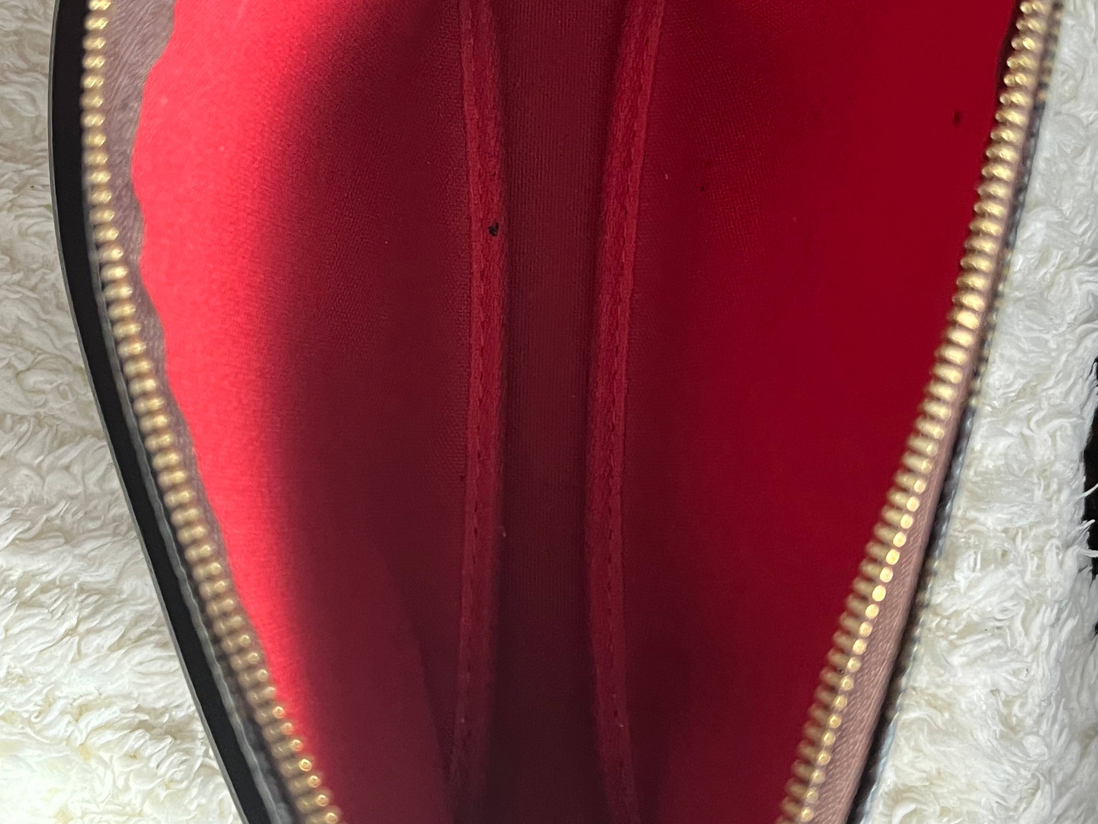 Sac Louis Vuitton pochette accessoire en damier ébène