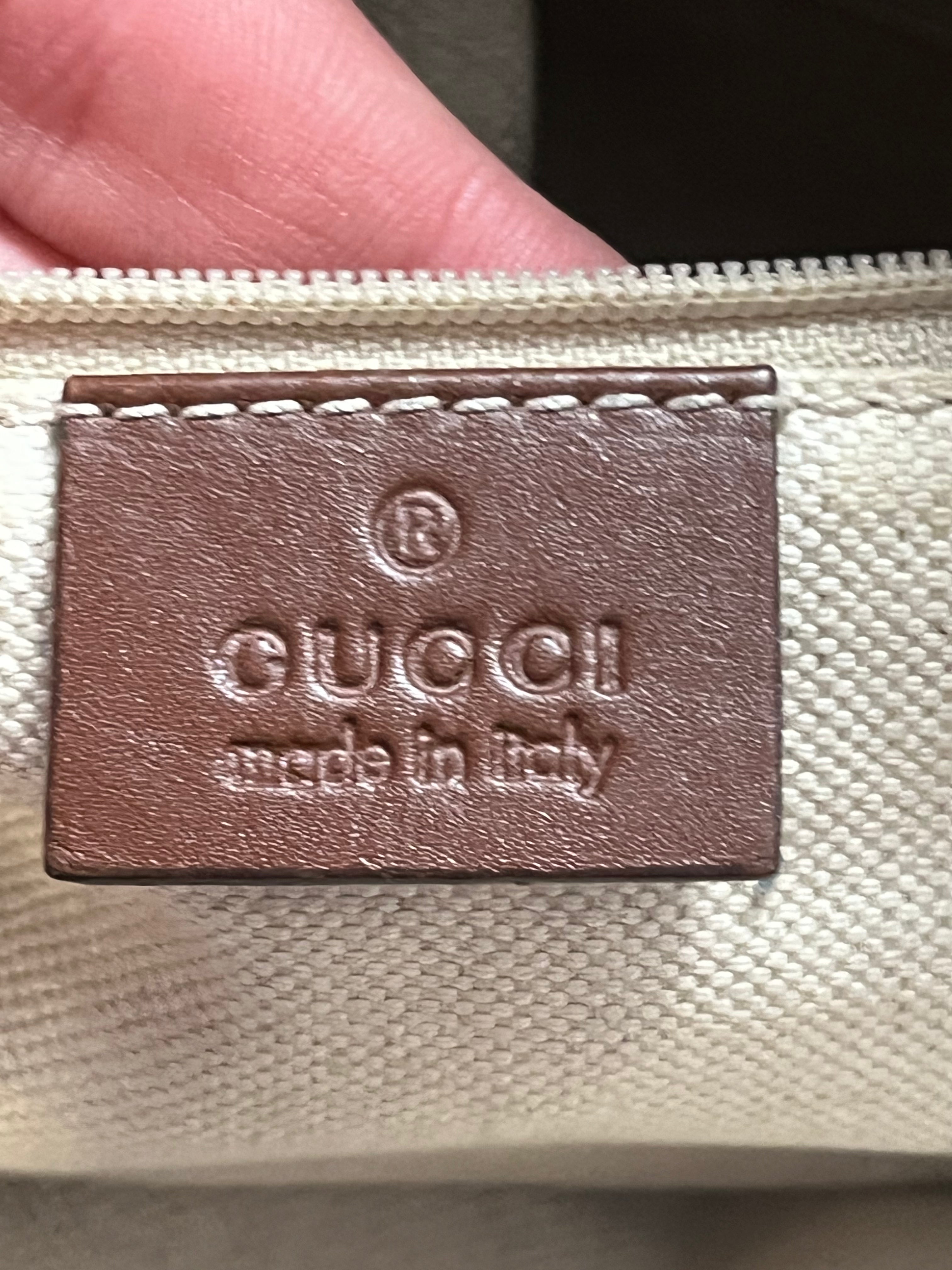 Sac Gucci en toile sukey