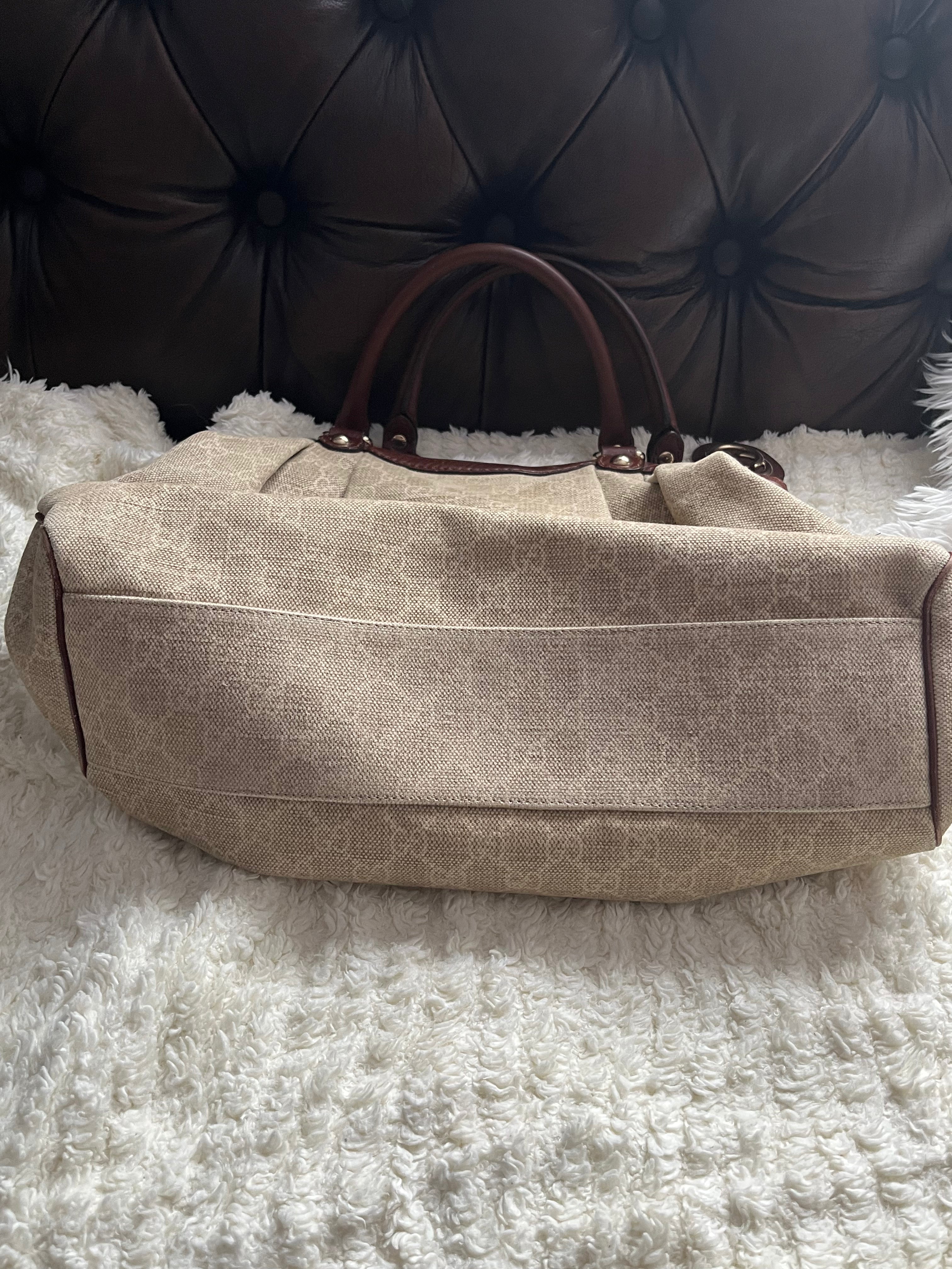 Sac Gucci en toile sukey