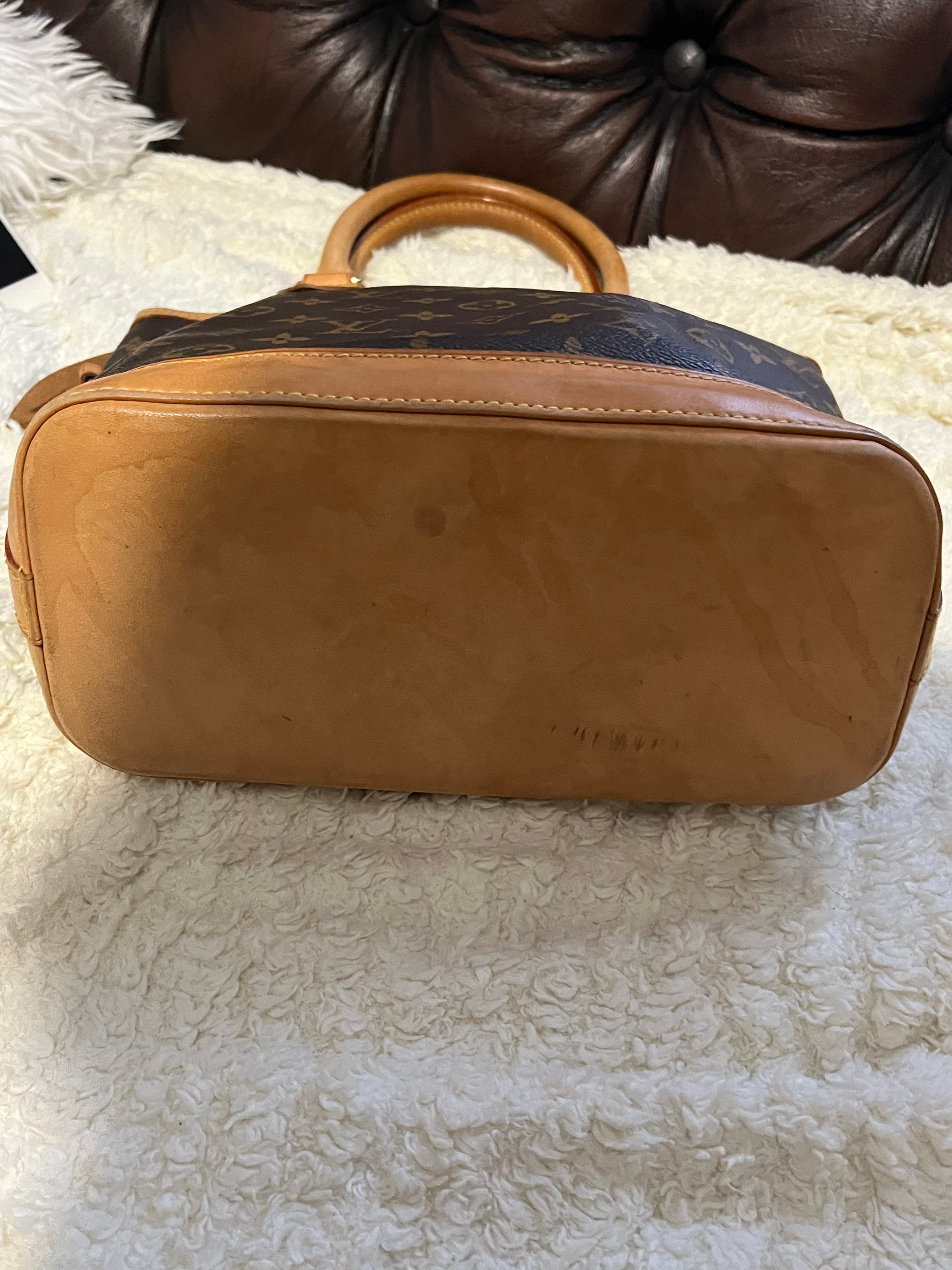 Sac Louis Vuitton lockit en toile monogramme