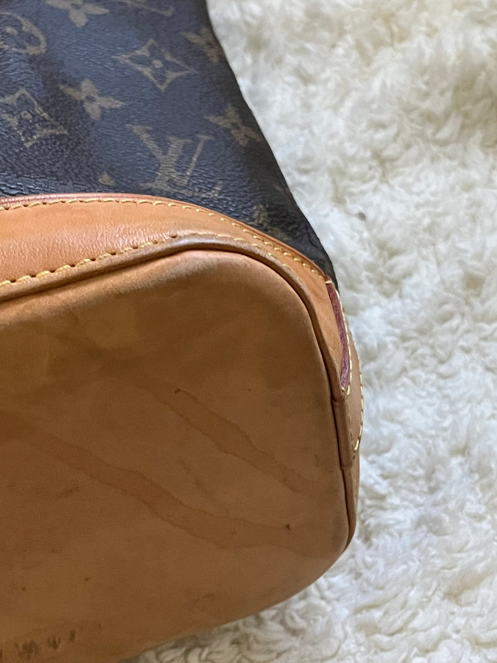 Sac Louis Vuitton lockit en toile monogramme