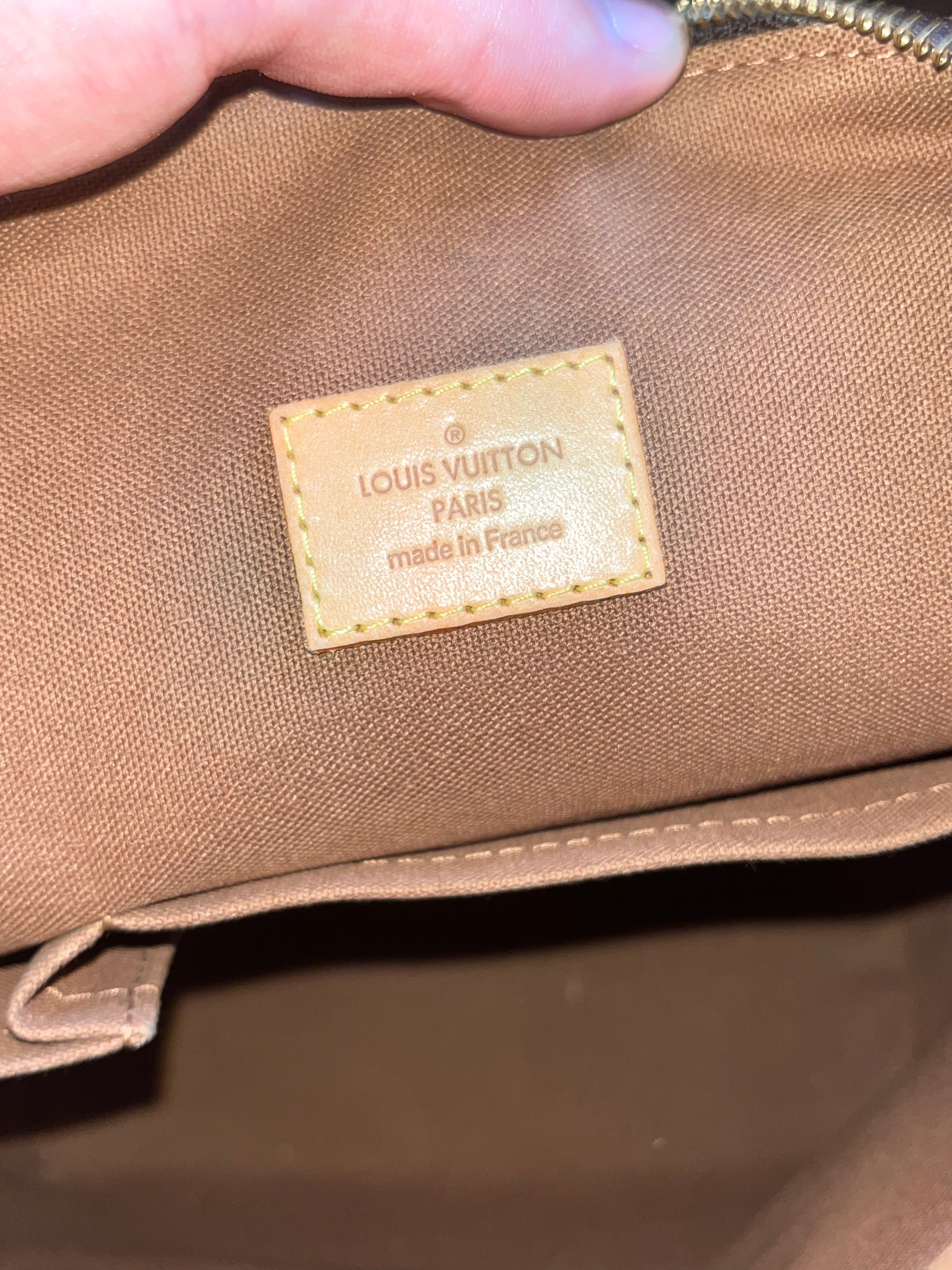 Sac Louis Vuitton lockit en toile monogramme