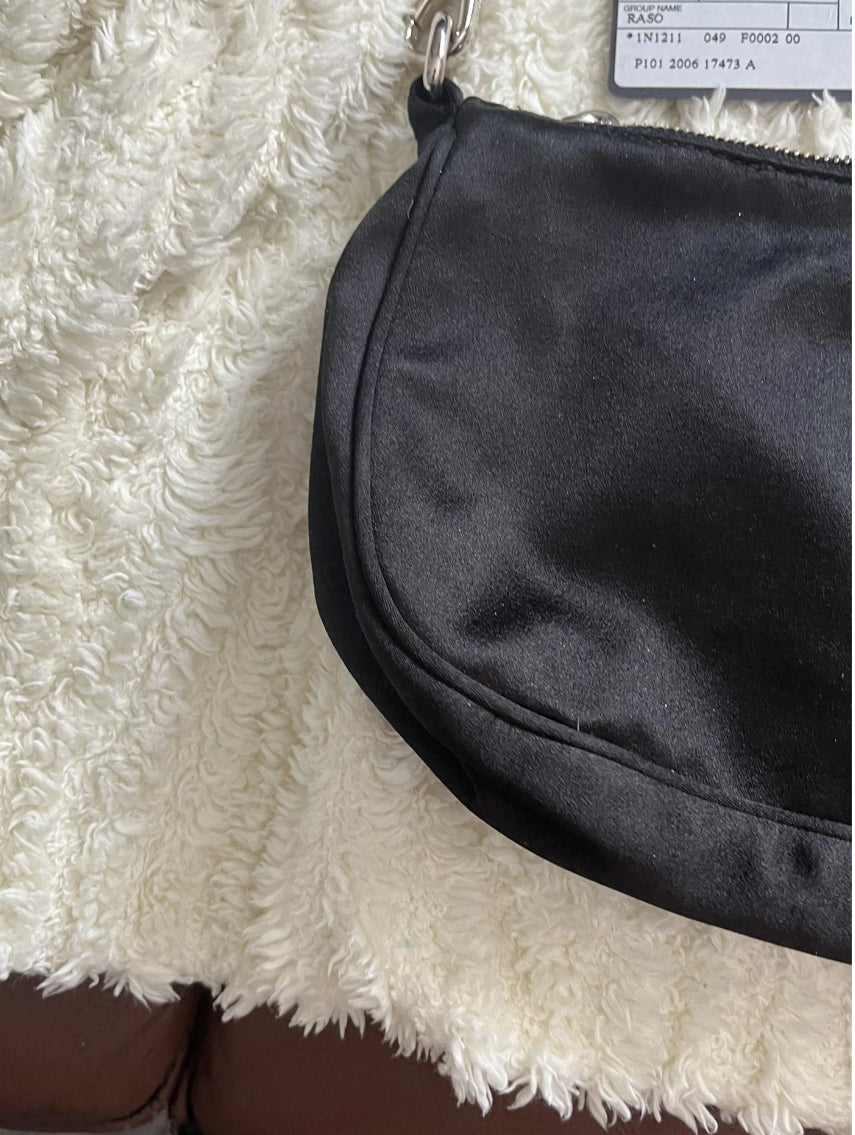 Mini pochette prada re nylon en satin